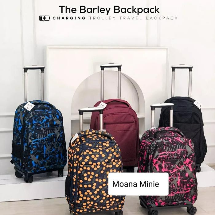 MASIH READY TAS TROLLEY BACKPACK TAS RANSEL RODA TAS KABIN RODA