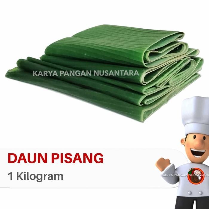 (Allthebest) DAUN PISANG PER KG DAUN PISANG SEGAR PER 1000GR DAUN PISANG PER KG