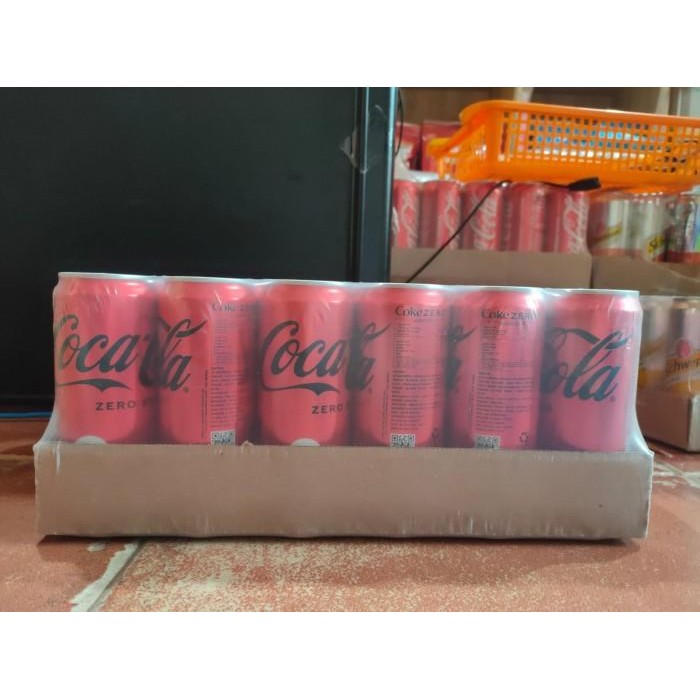 (Allthebest) COCA COLA ZERO CAN 250 ML / 1 KRAT