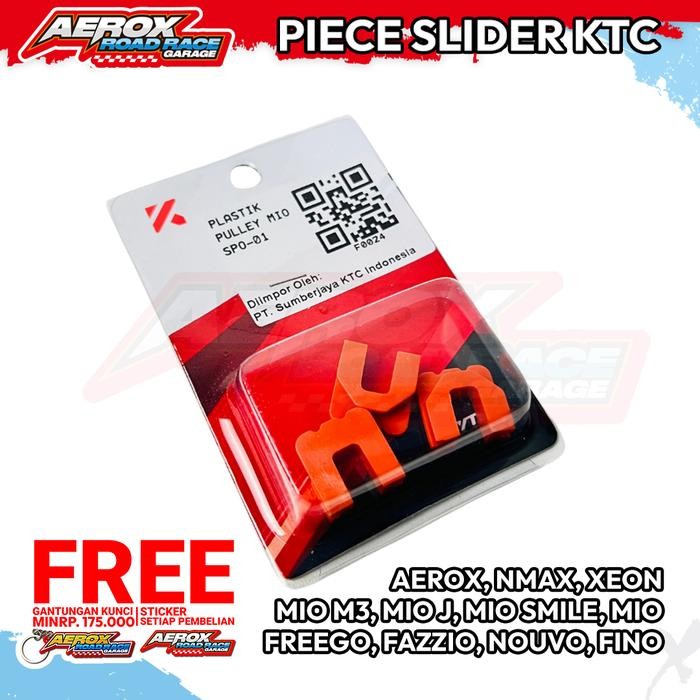 SLIDER KTC KYTA KYTACO AEROX NMAX LEXI MIO M3 NOUVO FINO FAZIO FREEGO
