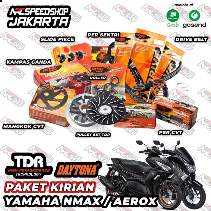 UPGRADE ANTI GREDEG KIRIAN DAYTONA CVT PULLEY TDR NMAX AEROX LEXI NEW VARIO ADV PCX 125 150 160