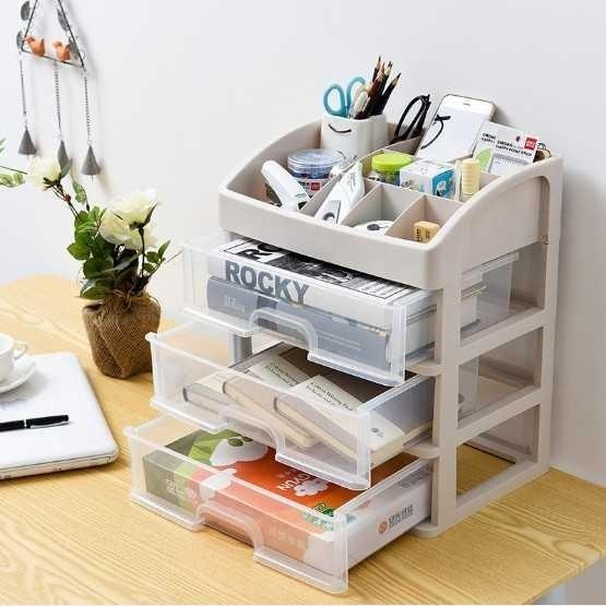 

Rak Kertas Lemari Buku Dokumen File Laci Oanizer Box Detop Kantor