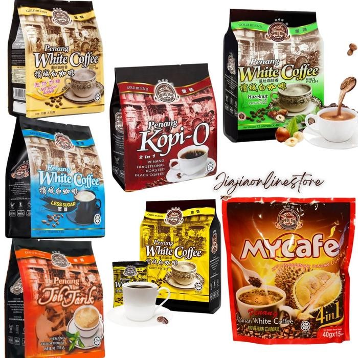 

COFFEE TREE PENANG MYCAFE DURIAN WHITE COFFEE / MY CAFE DURIAN WHITE