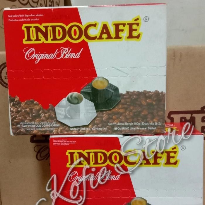 

INDOCAFE ORIGINAL BLEND 50 X 2 GR