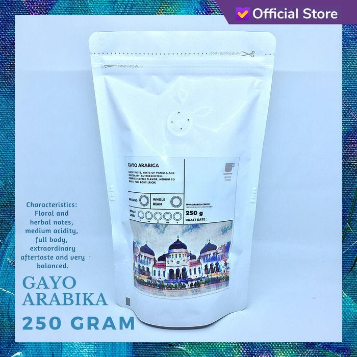 

KOPI ESPRESSO ARABIKA GAYO 250 GRAMMEDIUM TO DARK ROASTSUTOYO COFFEE