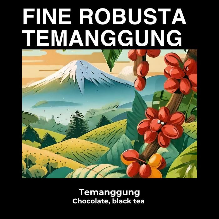 

BIJI KOPI ROBUSTA TEMANGGUNG FINE ROBUSTA COMMODITY COFFEE PORTACABA 200GR