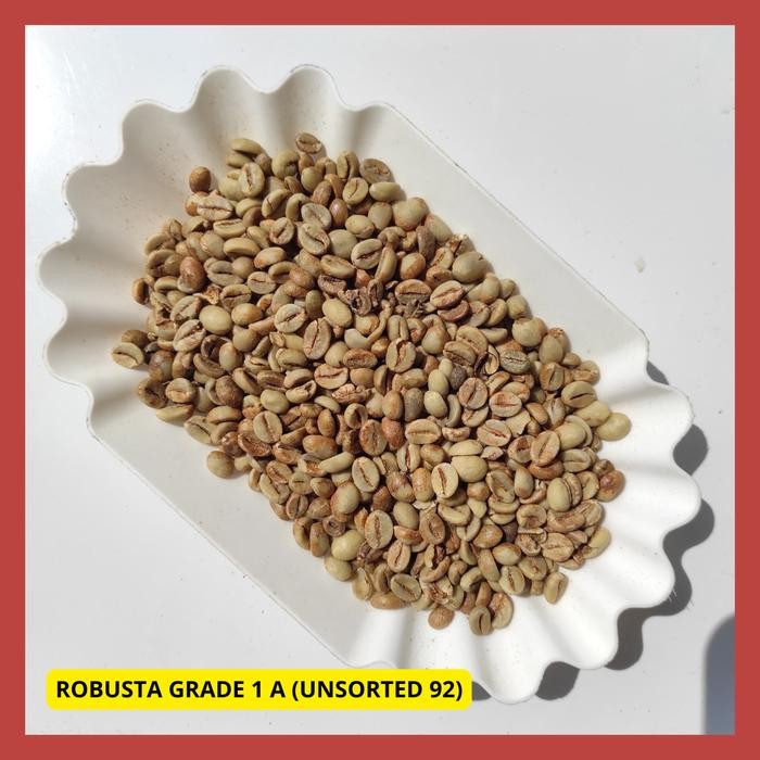 

BIJI KOPI GREEN BEAN ROBUSTA 1KG GRADE 1