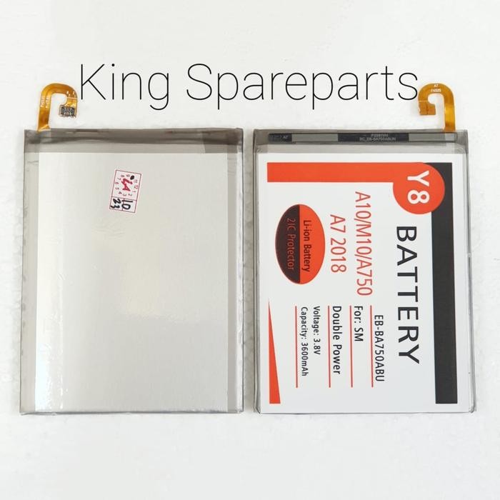 BATERAI BATRE SAMSUNG GALAXY A10 A105 M10 A7 2018 A750 DOUBLE POWER Y8