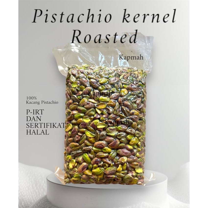 

FREShBgt- Pistachio panggang Unsalted kupas 1kg