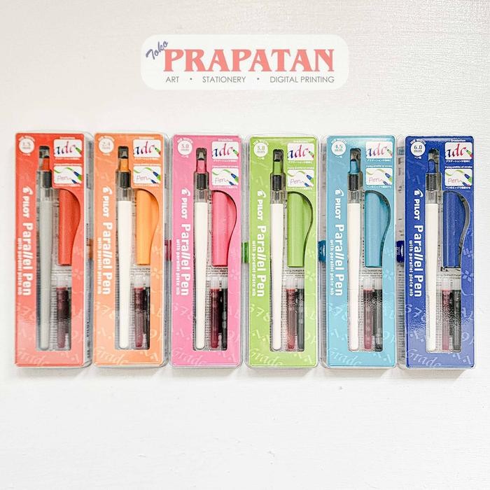 

Pilot Parallel Pen 1.5 / 2.4 / 3.8 / 6.0 mm