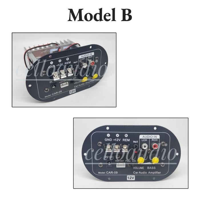 Promo Mesin Basstube Aktif Car-09 Power Kit Aktif Mini 12 Volt Car 09