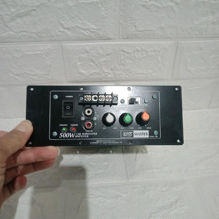 Paling Laris Kit Basstube Bass Master Dms-350....500 Watt Monoblock
