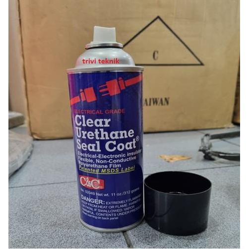 cnc clear urethane seal coat,c&c 02049 electrical pelapis liuretan