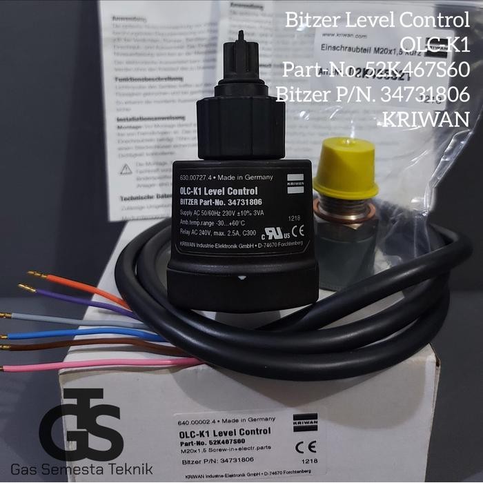 BITZER LEVEL CONTROL OLC-K1 KRIWAN