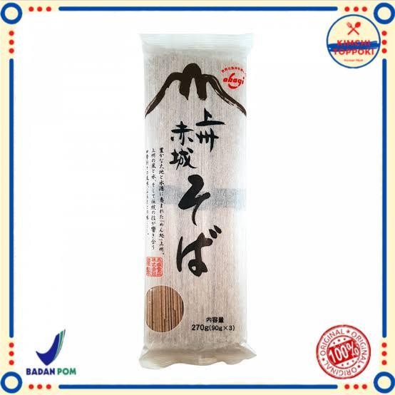 

Joshu Akagi Dried Soba Noodles - Mie Soba 270 Gram Gratis Ongkir