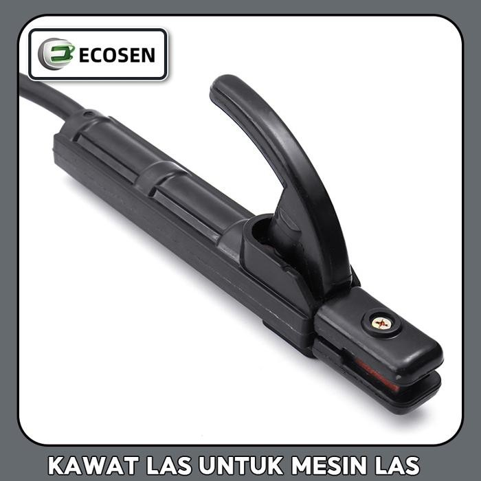 ECOSEN Kabel Las Set 10 Meter Plus stang Las Kabel Mesin Las Listrik