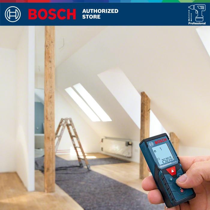 

Bosch Laser Distance Meter / Pengukur Jarak Laser 40Meter GLM 40