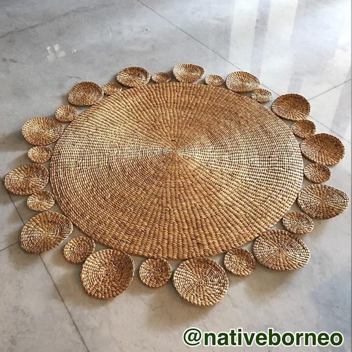 Karpet Eceng Gondok, Karpet Enceng Gondok, Karpet Natural Alami Ek