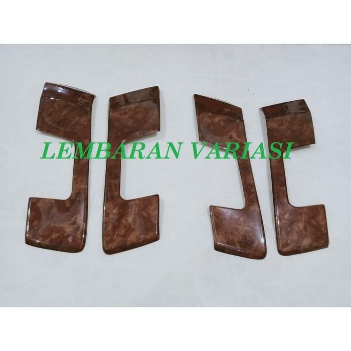 Terlaris Panel Wood Door Trim Rush