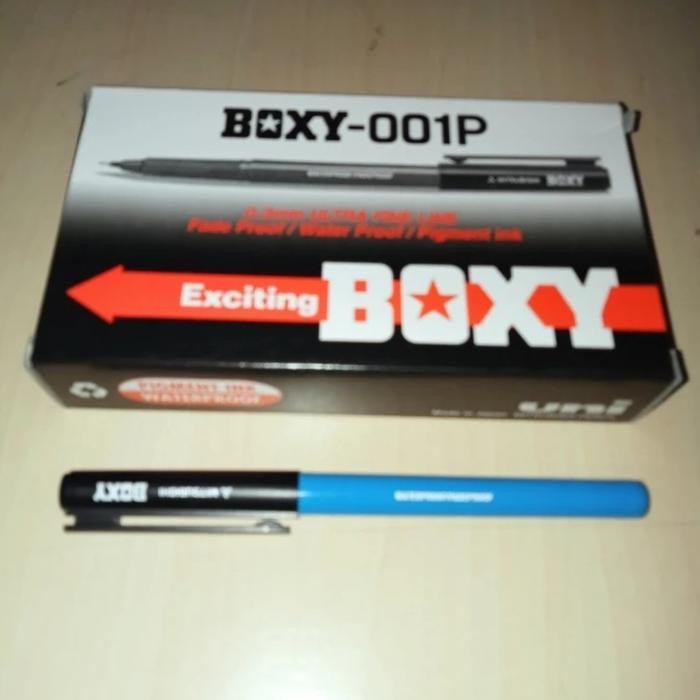 

Ballpoint Boxy - 001P 0.3mm Ultra Fine Line
