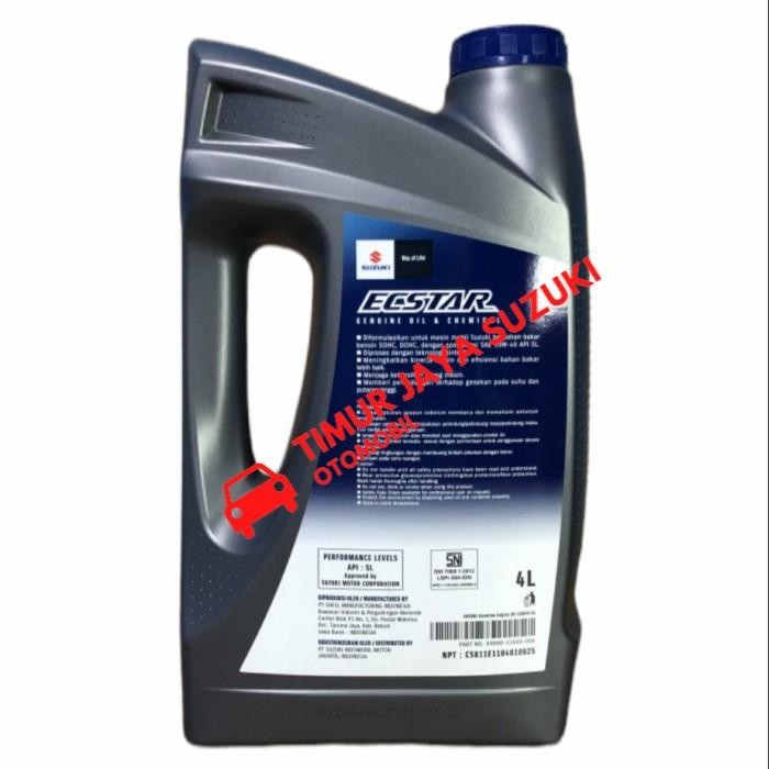 Oli Ecstar 10W-40 Sl Asli Sg0