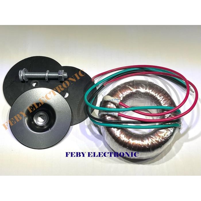 Trafo Toroidal Donat BLACKGATE 1,5 A CT 15 V BGR BELL Original Travo Simetris