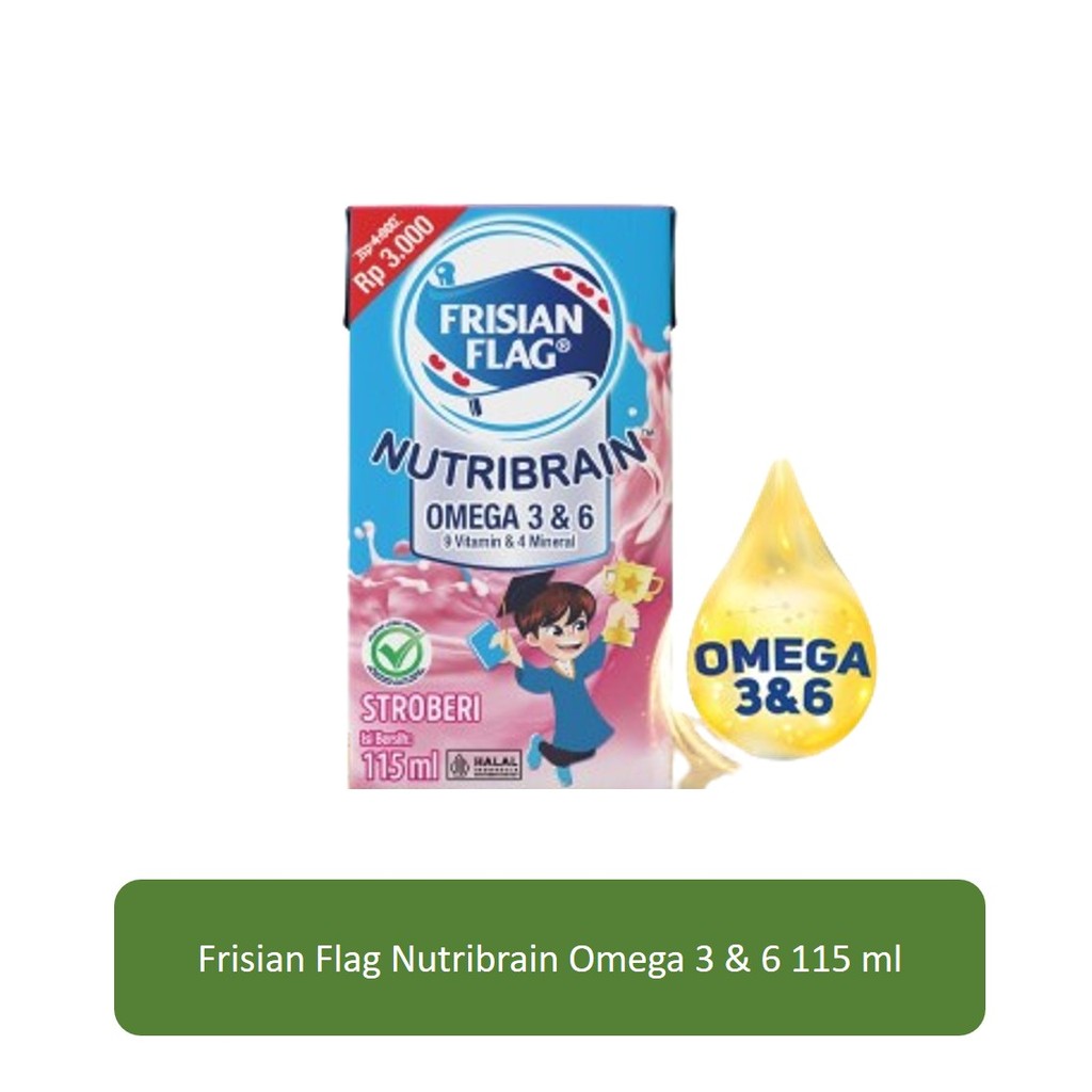 

Frisian Flag Nutribrain Omega 3 & 6 115 ml