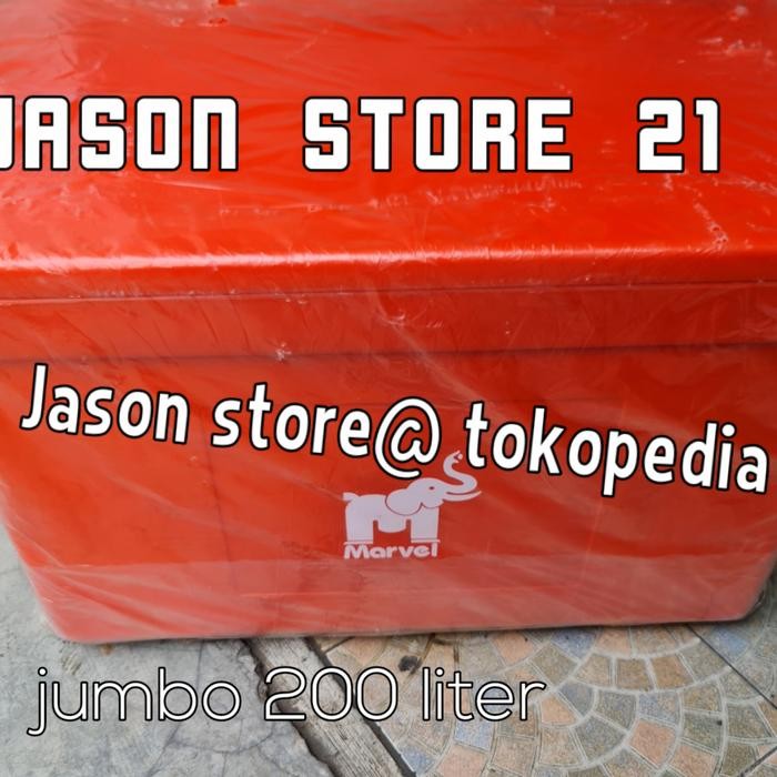 cooler box Marvel 200 liter/cooler box besar marvel 200 liter/kotak es Kode 989