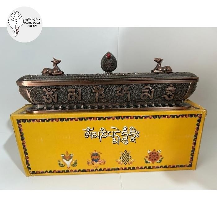 Tempat Dupa Tibetan - Hitam, Sedang