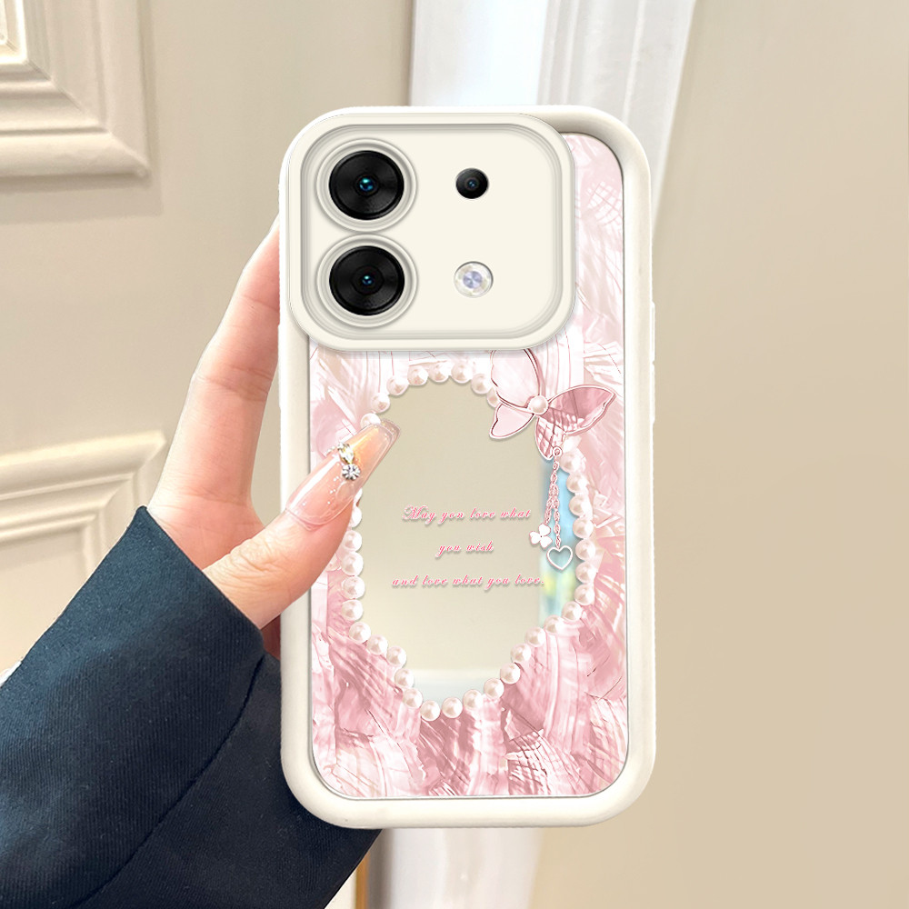 Casing Hp Untuk Infinix Zero 30 5G Cassing Softcase Kesing Phone Case Soft  C8 8034 Pink Gradient Bu