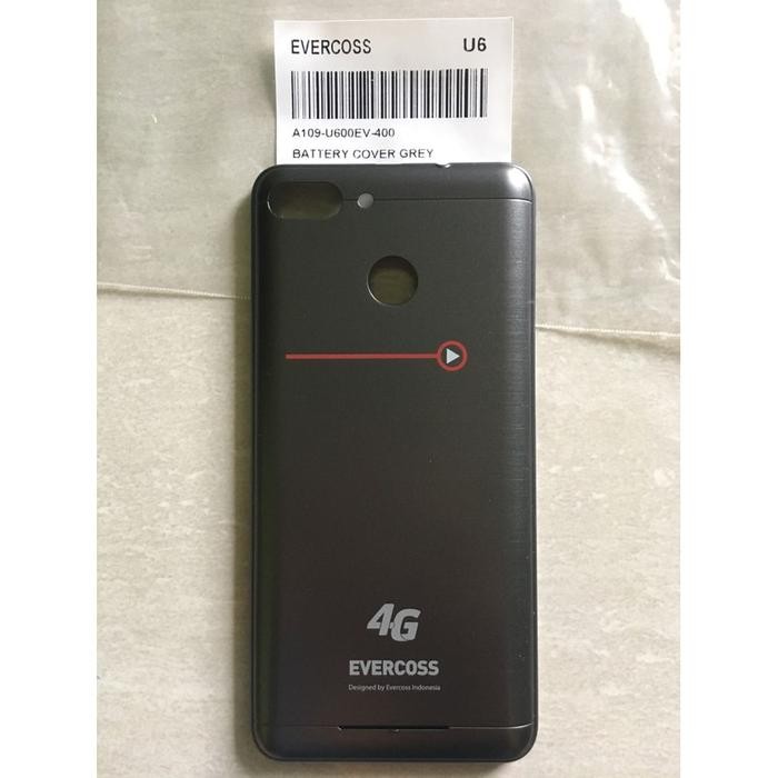 (Allthebest) Tutup baterai casing belakang backdoor evercoss U6 Xtream 1 Plus ori