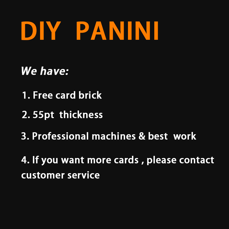 Messi&Ronaldo double Panini signed star card diy homemade flash card refraction card football