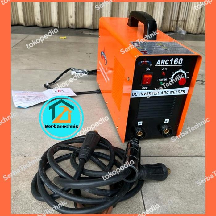 Best Seller Daesung Mma Arc 160 Mesin Travo Las Inverter Arc160 Korea