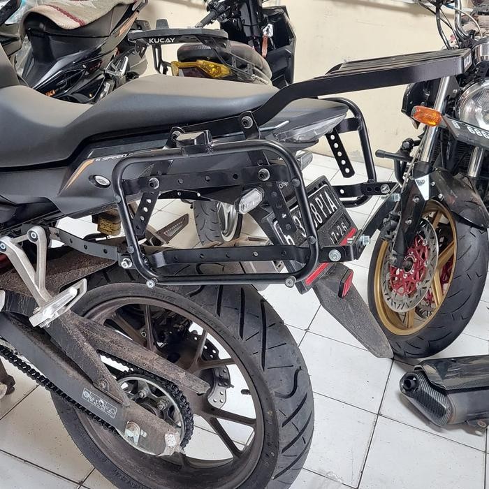 PREMIUM Paketan Breket Top Kucay Statis dan SB2000 Lokal Honda CB150X CB150R