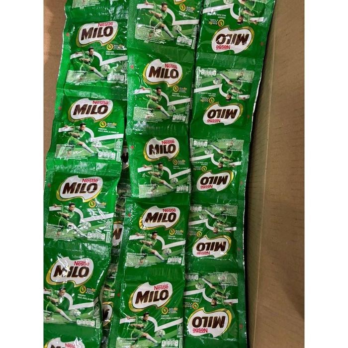 

PREMIUM [20+2] Milo Renteng Milo Activ GO Nestle Susu Bubuk Sachet 22gr Renceng isi 22 Sachet