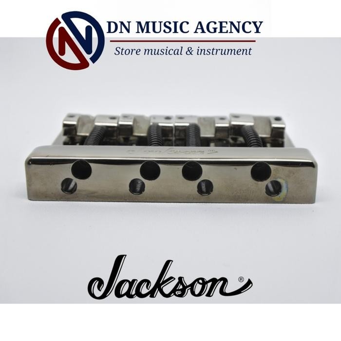 BRIDGE JACKSON BASS 4 STRING COSMO BLACK NICKEL BRIDGE BASS ORIGINAL