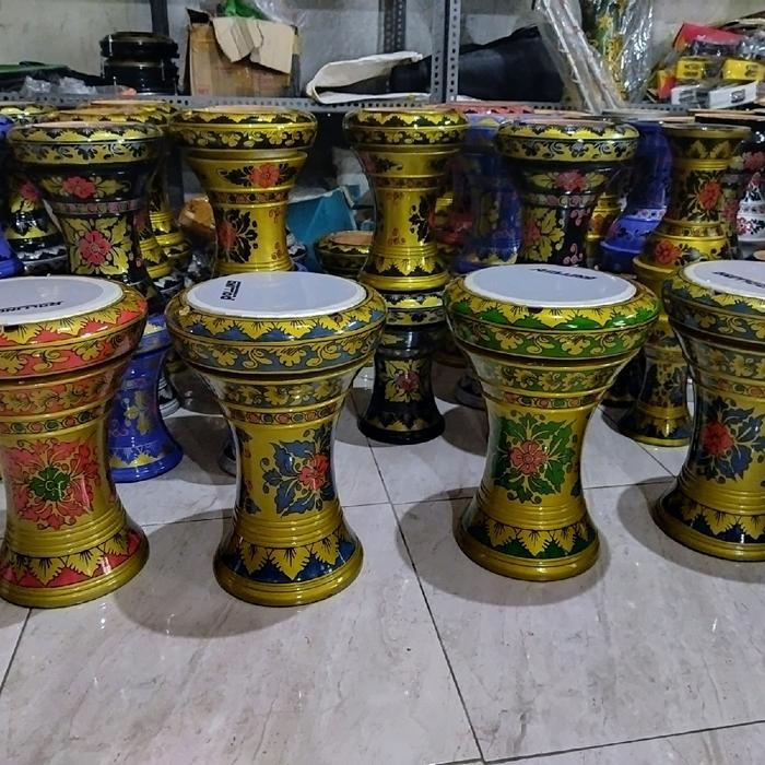 DARBUKA 8 IN - DARBUKA ANAK MURAH REBANA KAYU DUMBUK HADROH