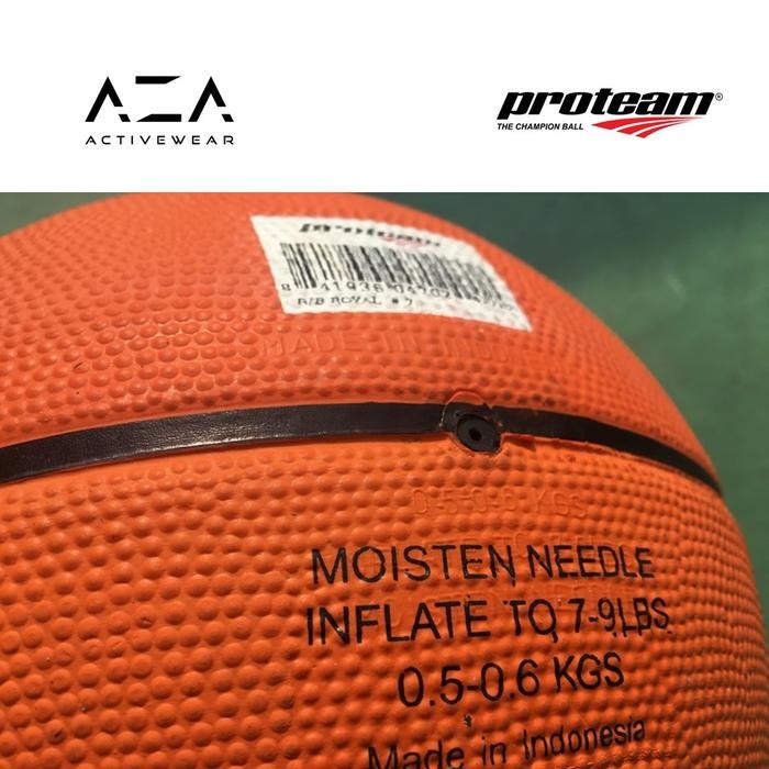 (Allthebest) Bola Basket Proteam Rubber Royale Edition (DBL Licensed)