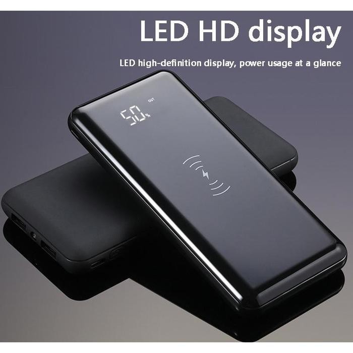 (Expert) Power Bank Sony Wireless Q10 10000mah Dual Usb Android Support