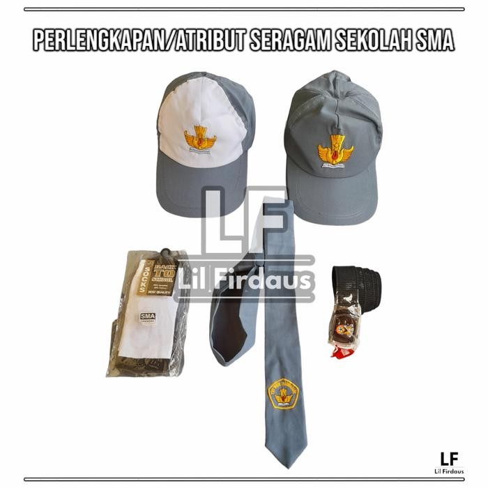 Atribut Perlengkapan Seragam Sekolah SMA