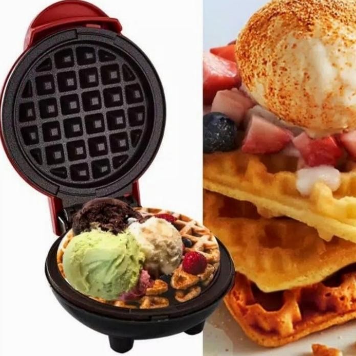 Cetakan Waffle Maker Listrik Anti Lengket Waffle Maker