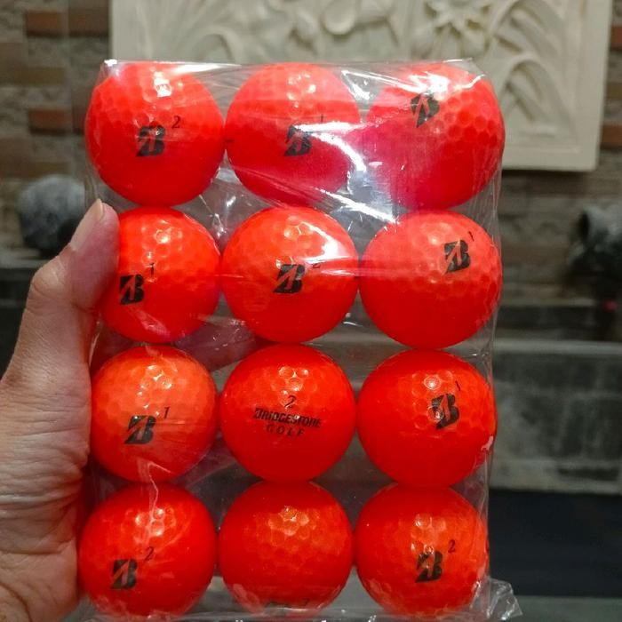 Bola Golf bekas Bridgestone Orange grade A