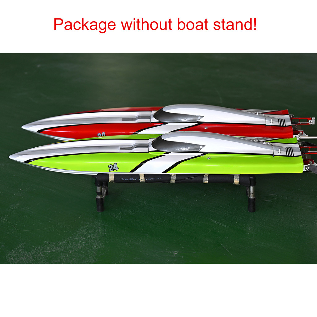 DTRC 24X RC Boat Remote Control Carbon Fiber High Speed Racing Ship Brushless Motor Waterproof ESC