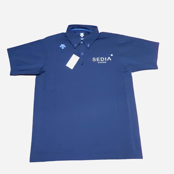 kaos polo golf descente original blue navy