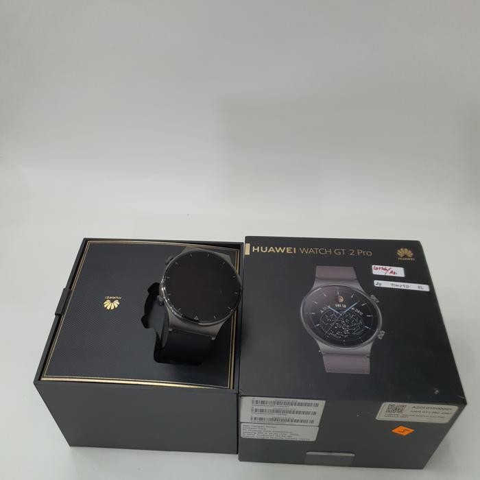 jual smartwatch huawei gt 2 Pro fullset mulus second