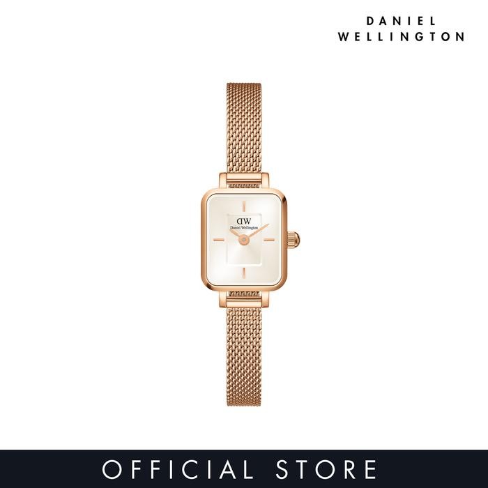 Daniel Wellington Quadro Mini Melrose Rose Gold Champagne DW00100651