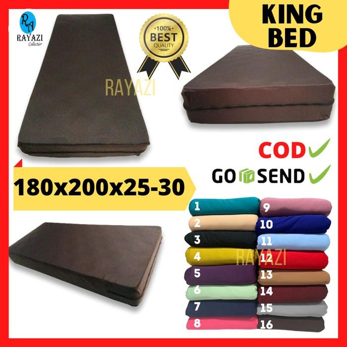 Sarung Kasur Uk.180x200x25-30 cm POLOS Untuk SPRINGBED