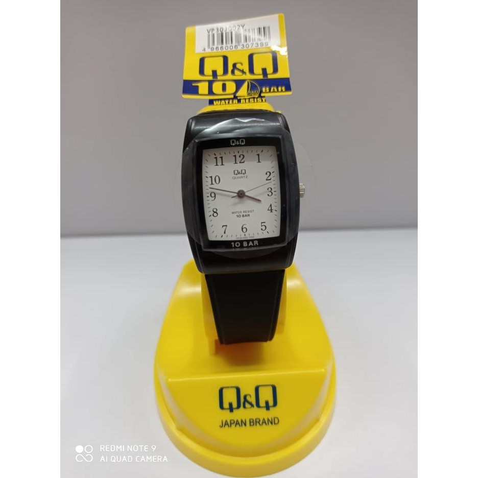 Arloji Jam Tangan Murah Wanita Pria Q&Q QnQ VP30J Analog Kotak