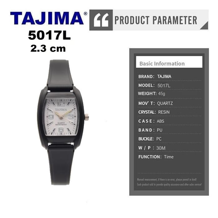 Jam Tangan Wanita Tajima Analog 5017 Water Resist 1 Tahun + BOX