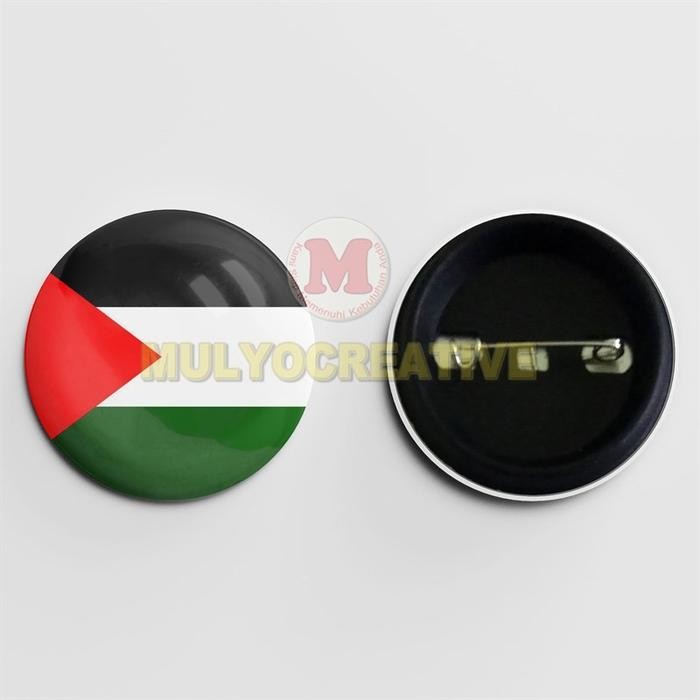 

Pin Bros Palestina Bros Button Bendera Palestina PREMIUM